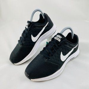 Nike Downshifter 7 Womens Sz US 6.5 Black and White 852466-010